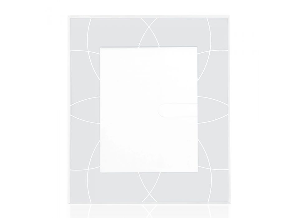 Fotolijst 18x24 cm met gekleurde lijst van recyclebaar plexiglas - Kang Viadurini