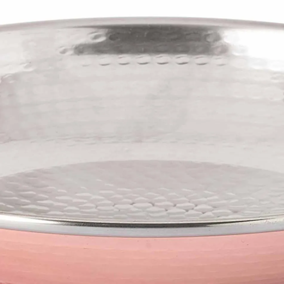 Design Tafel Fruitschaal Handgeslagen Koper Middelpunt 28 cm - Terraemare Viadurini