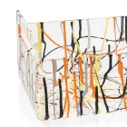 Moderne gekleurde plexiglas fruitschaal gemaakt in Italië - Multifruits Viadurini