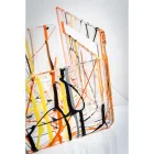 Moderne gekleurde plexiglas fruitschaal gemaakt in Italië - Multifruits Viadurini