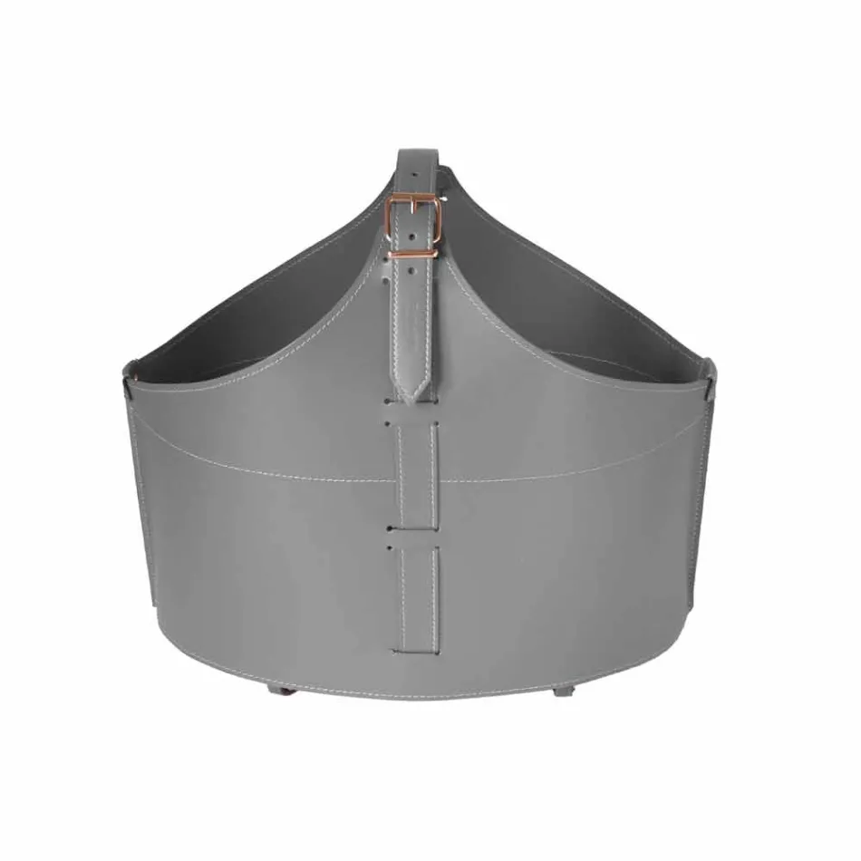 Portalegna van interieur met wiel in een modern geregenereerd leer Fabia Viadurini