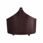 Portalegna van interieur met wiel in een modern geregenereerd leer Fabia Viadurini