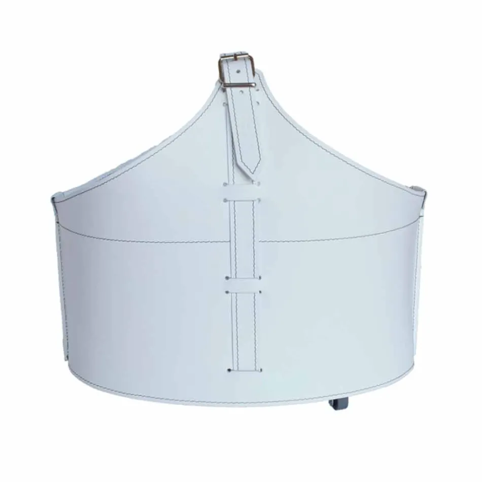 Portalegna van interieur met wiel in een modern geregenereerd leer Fabia Viadurini