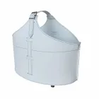 Portalegna van interieur met wiel in een modern geregenereerd leer Fabia Viadurini