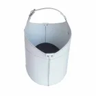 Portalegna van interieur met wiel in een modern geregenereerd leer Fabia Viadurini