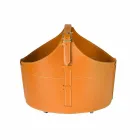 Portalegna van interieur met wiel in een modern geregenereerd leer Fabia Viadurini