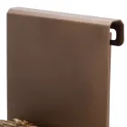 Indoor brandhout houder in bruin staal gemaakt in Italië met gereedschap - Volturno Viadurini