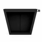 Interieur of exterieur Design brandhouthouder met werkblad - Esplanade Viadurini