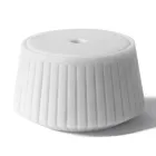 Wit Carrara Marmer of Zwart Portoro Design Gestreepte Opberger - Cairo Viadurini