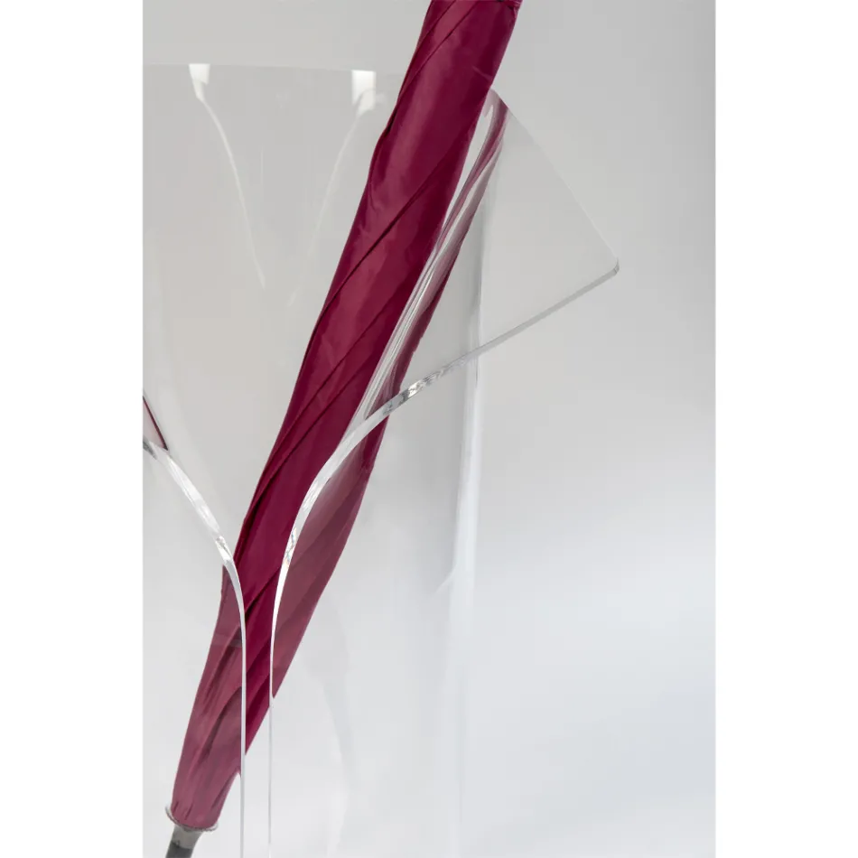 Entreeparaplubak in transparant recyclebaar plexiglas - Merlon Viadurini