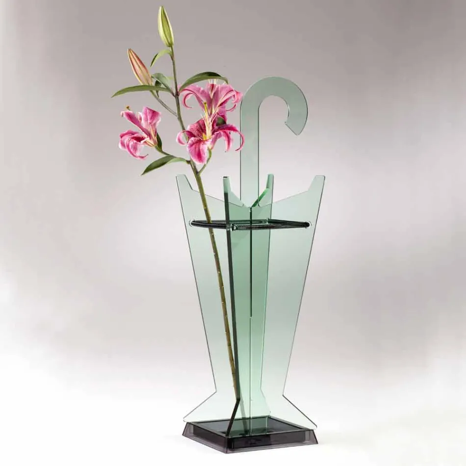 Modern design paraplubak in methacrylaat Colarato gemaakt in Italië - papa Viadurini