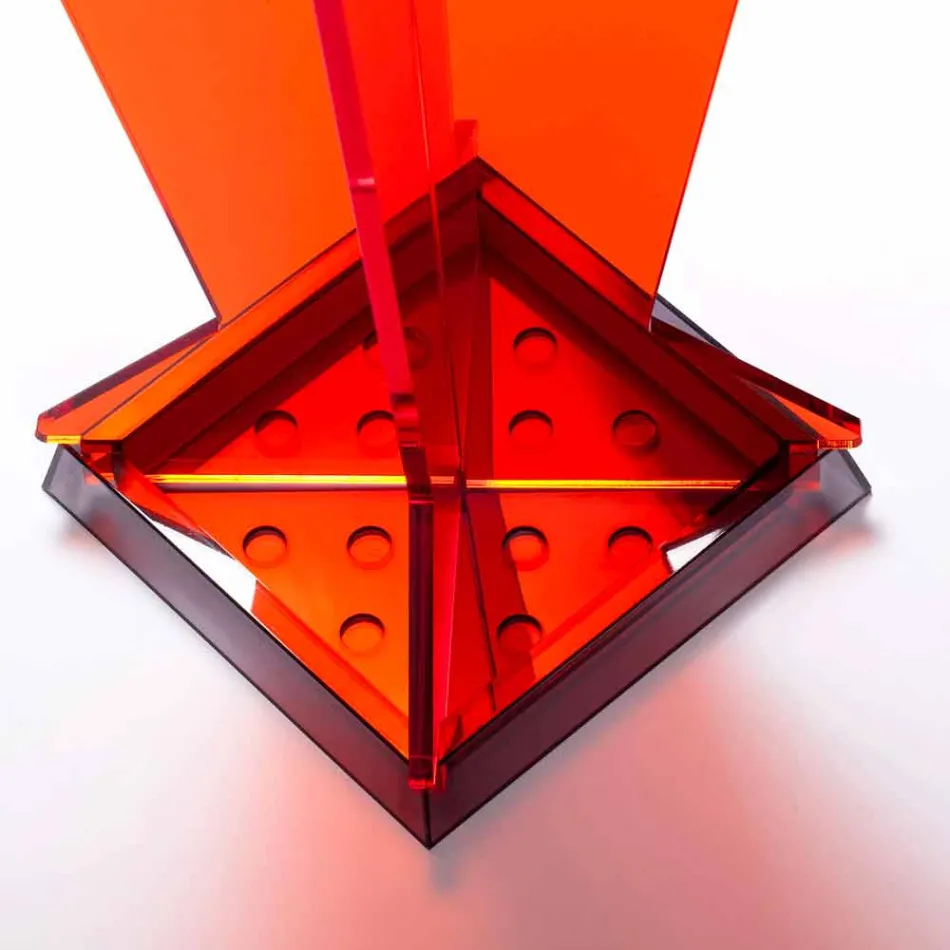 Modern design paraplubak in methacrylaat Colarato gemaakt in Italië - papa Viadurini