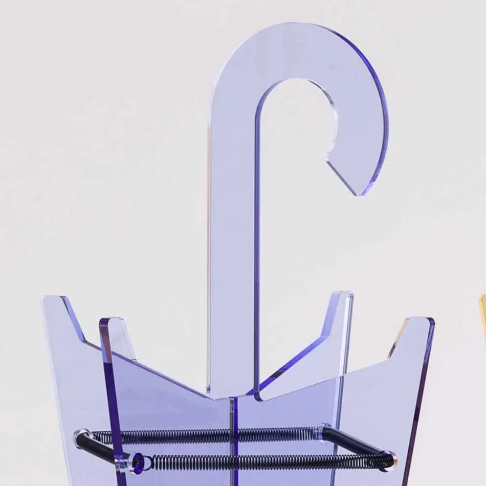 Modern design paraplubak in methacrylaat Colarato gemaakt in Italië - papa Viadurini