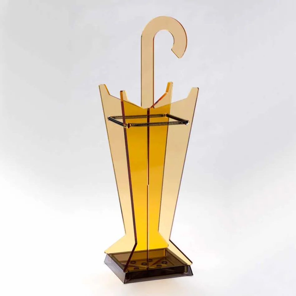 Modern design paraplubak in methacrylaat Colarato gemaakt in Italië - papa Viadurini