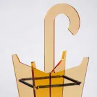 Modern design paraplubak in methacrylaat Colarato gemaakt in Italië - papa Viadurini