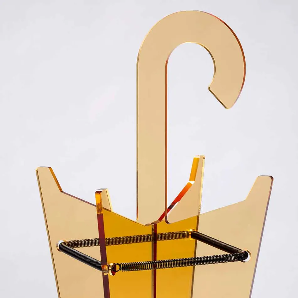 Modern design paraplubak in methacrylaat Colarato gemaakt in Italië - papa Viadurini