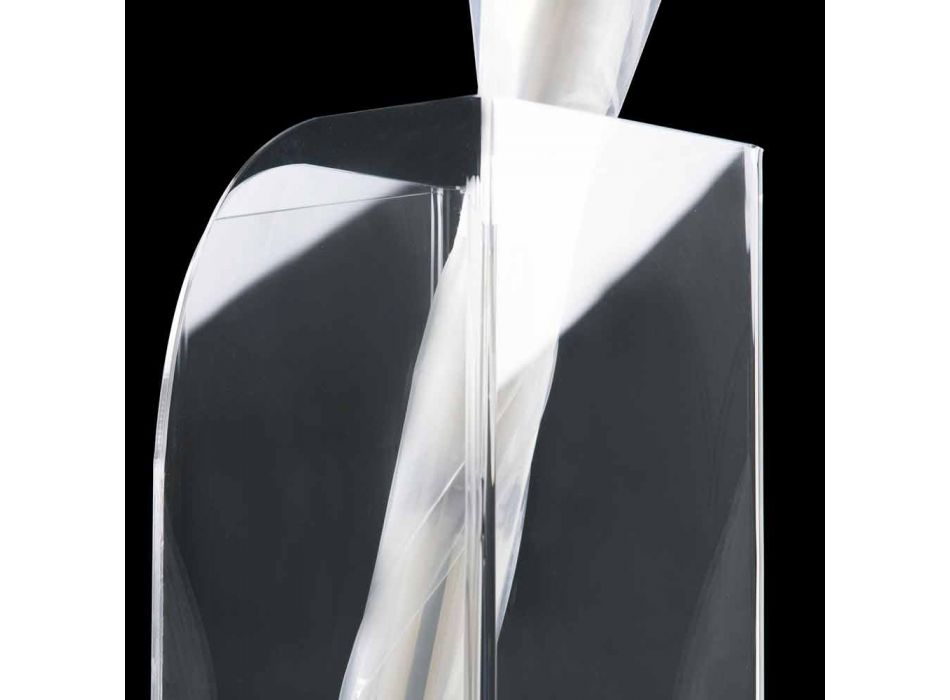 Paraplubak van origineel en modern design in transparant plexiglas - Pallium Viadurini