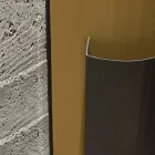 Paraplubak van goud en brons geverfd plaatstaal Made in Italy - Azalea Viadurini