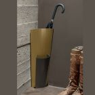 Paraplubak van goud en brons geverfd plaatstaal Made in Italy - Azalea Viadurini
