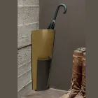 Paraplubak van goud en brons geverfd plaatstaal Made in Italy - Azalea Viadurini