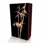 Paraplubak in donker of wit hout met moderne designdecoraties - Cannabambu Viadurini