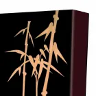 Paraplubak in donker of wit hout met moderne designdecoraties - Cannabambu Viadurini