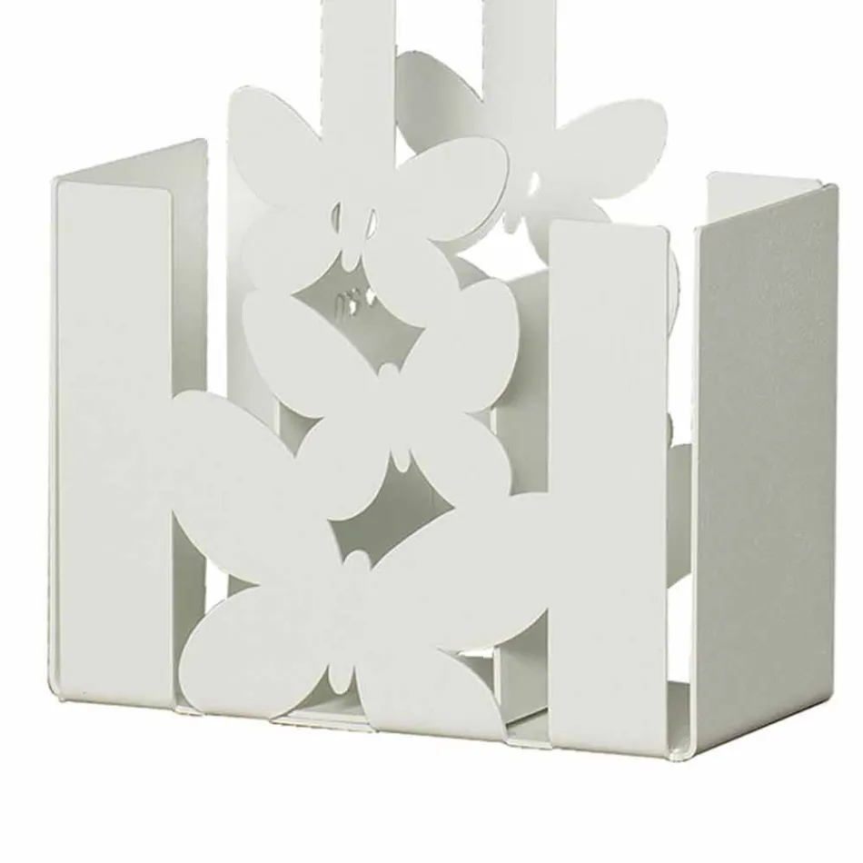 Moderne tafelbestekhouder in wit, beige of ivoorkleurig gemaakt Italië - Laida Viadurini