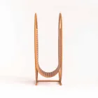 Rond design stalen tijdschriftenrek Made in Italy - pollepel Viadurini