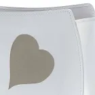 Design lectuurrek in leer met een modern Beatrice-design Viadurini