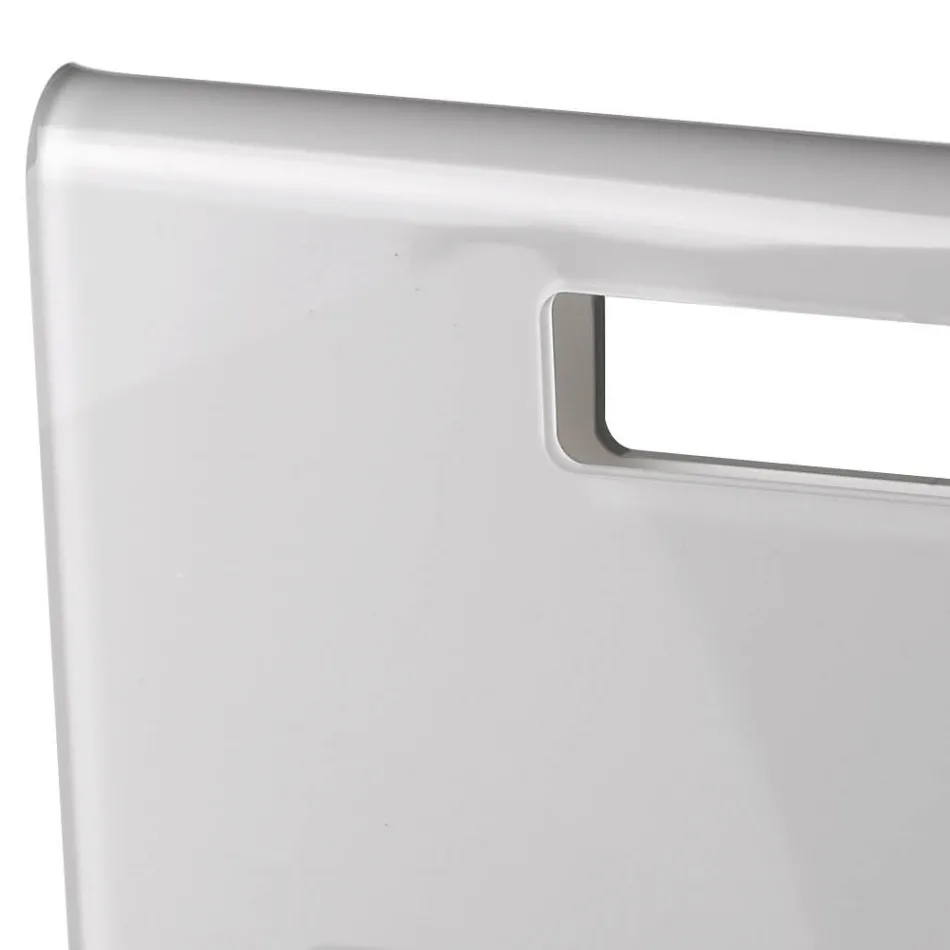 Woonkamer tijdschriftenrek in gekleurd acrylkristal Made in Italy - Osafo Viadurini