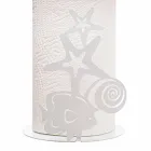 Marina Fantasy keukenrolhouder in ijzer handgemaakt in Italië - Maste Viadurini