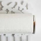 Wandrolhouder in wit of beige ijzer Made in Italy - Leiden Viadurini