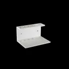 Tandenborstelhouder in wit of zwart Corian, design badkameraccessoire - Elono Viadurini