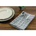 Design Serveerbestek in Satijn Staal 24 Stuks Compleet - Fayette Viadurini