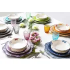 Design Serveerbestek in Satijn Staal 24 Stuks Compleet - Fayette Viadurini