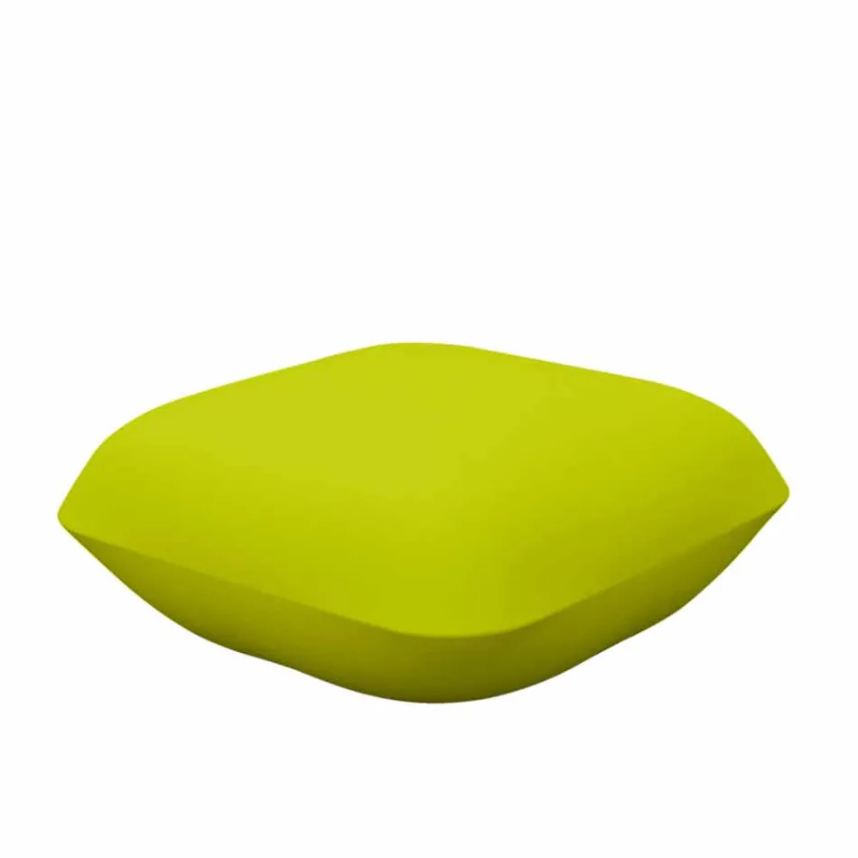 Kussen van Vondom design outdoor poef van polyethyleen. 67x67 cm Viadurini