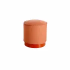 Poef voor buiten, in polyethyleen en stof of leer - Mara Slide Viadurini