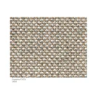 Stoffen tuinpoef met metalen poten Made in Italy - Butter Viadurini