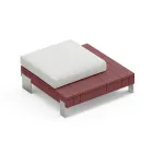 Woonkamerpoef van polyethyleen in verschillende kleuren - Orbis Viadurini