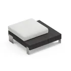 Woonkamerpoef van polyethyleen in verschillende kleuren - Orbis Viadurini