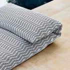 Design eenpersoons ligbed-poef voor buiten, hoge kwaliteit gemaakt in Italië - Emanuela Viadurini