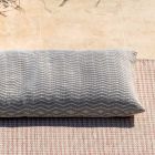 Design eenpersoons ligbed-poef voor buiten, hoge kwaliteit gemaakt in Italië - Emanuela Viadurini