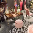 ontwerp pouf stof Belle 1 Viadurini