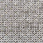 Zachte rechthoekige poef voor binnen en buiten in stof - Naemi Viadurini