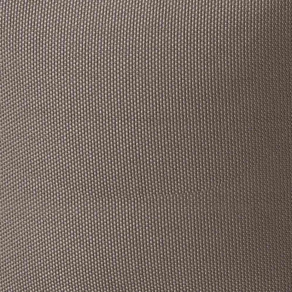 Zachte ronde poef voor binnen- of buitenwoonkamer in gekleurde stof - Naemi Viadurini