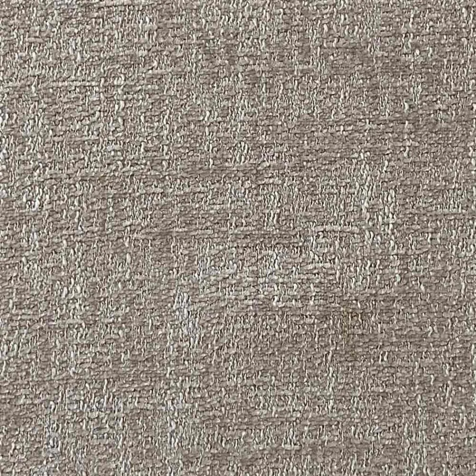 Ronde Ottomaanse poef voor de woonkamer in gekleurde chenille 3 maten - Evelyne Viadurini