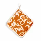 Pannenlappen van Italiaanse kunst in puur linnen met handafdruk uit één stuk - merken Viadurini