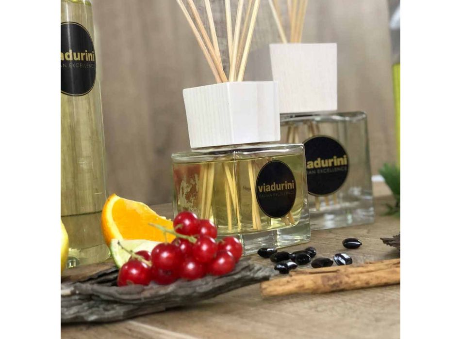 Amber Fragrance Home Luchtverfrisser 500 ml met Sticks - Romaeterna Viadurini