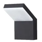 18W LED buitenwandlamp in wit of zwart aluminium - Nerea Viadurini