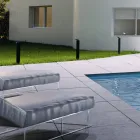 Led-buitenspot in wit of zwart aluminium - Tuin Viadurini